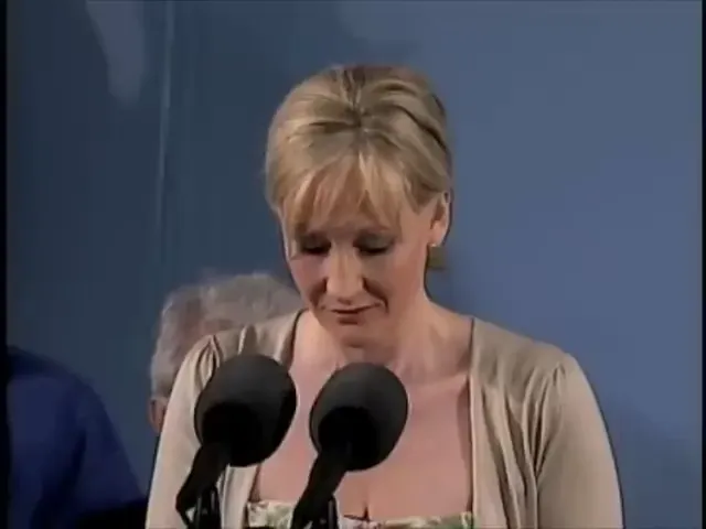 J.K. Rowling เล่าประสบการณ์ชีวิตที่ล้มเหลว