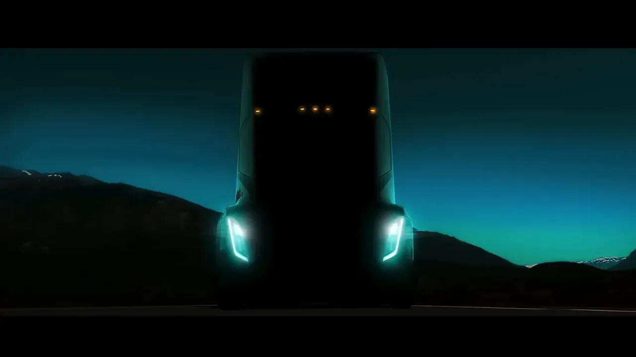 ภาพ Tesla Semi รถบรรทุกไฟฟ้ารุ่นต้นแบบ