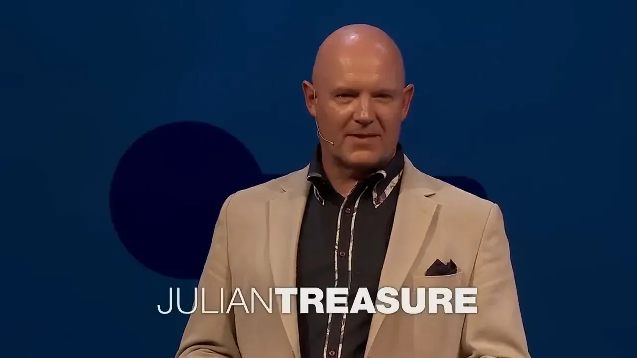 Julian Treasure เริ่มพูดถึงพลังของเสียงมนุษย์
